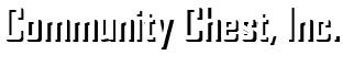 Community Chest, Inc.  A Center for Resources... A Catalyst for Change.